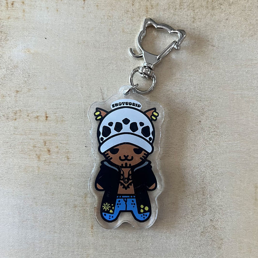 Law Cat Keychain