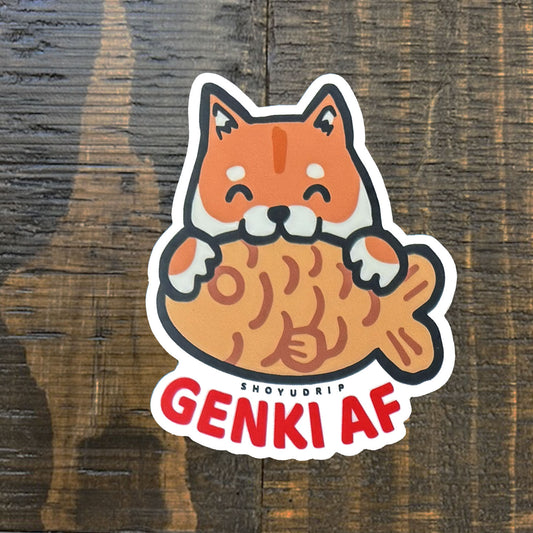 Shiba Taiyaki Sticker