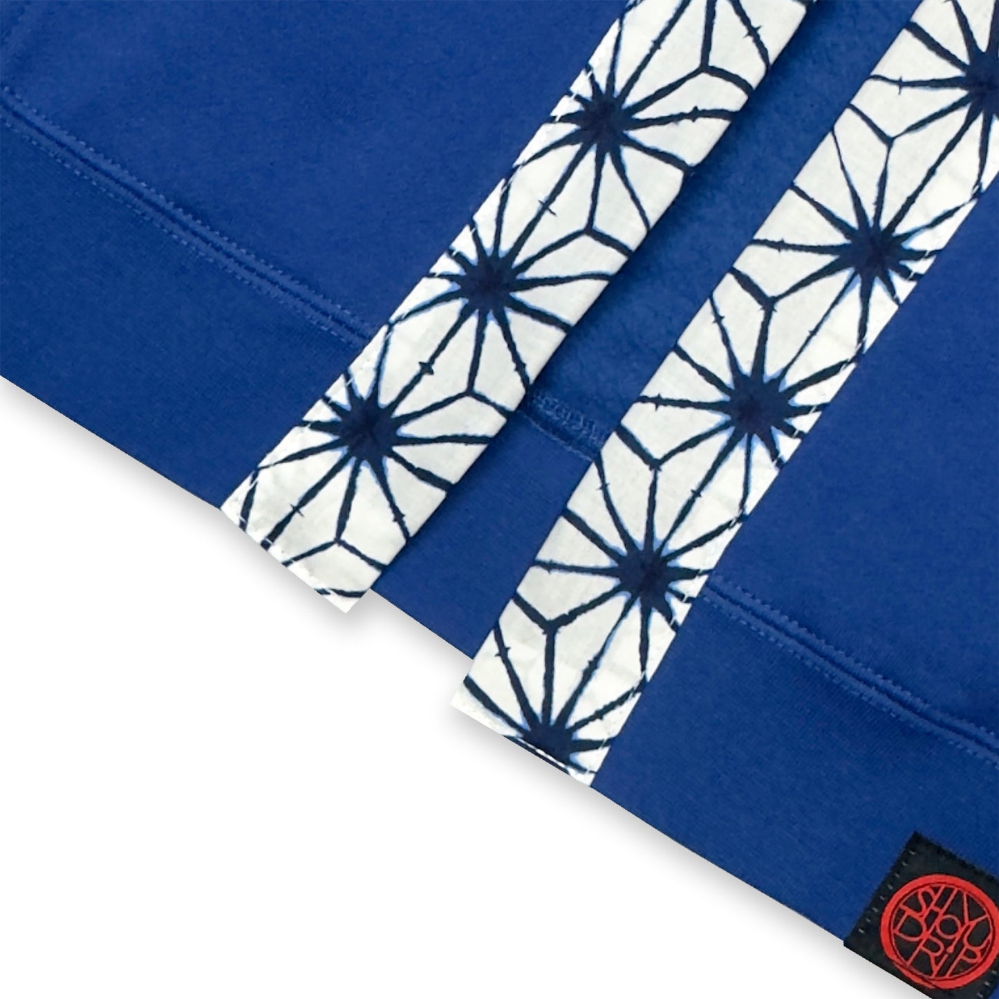 PreOrder: Shibori Star on Blue Happi Hoodie