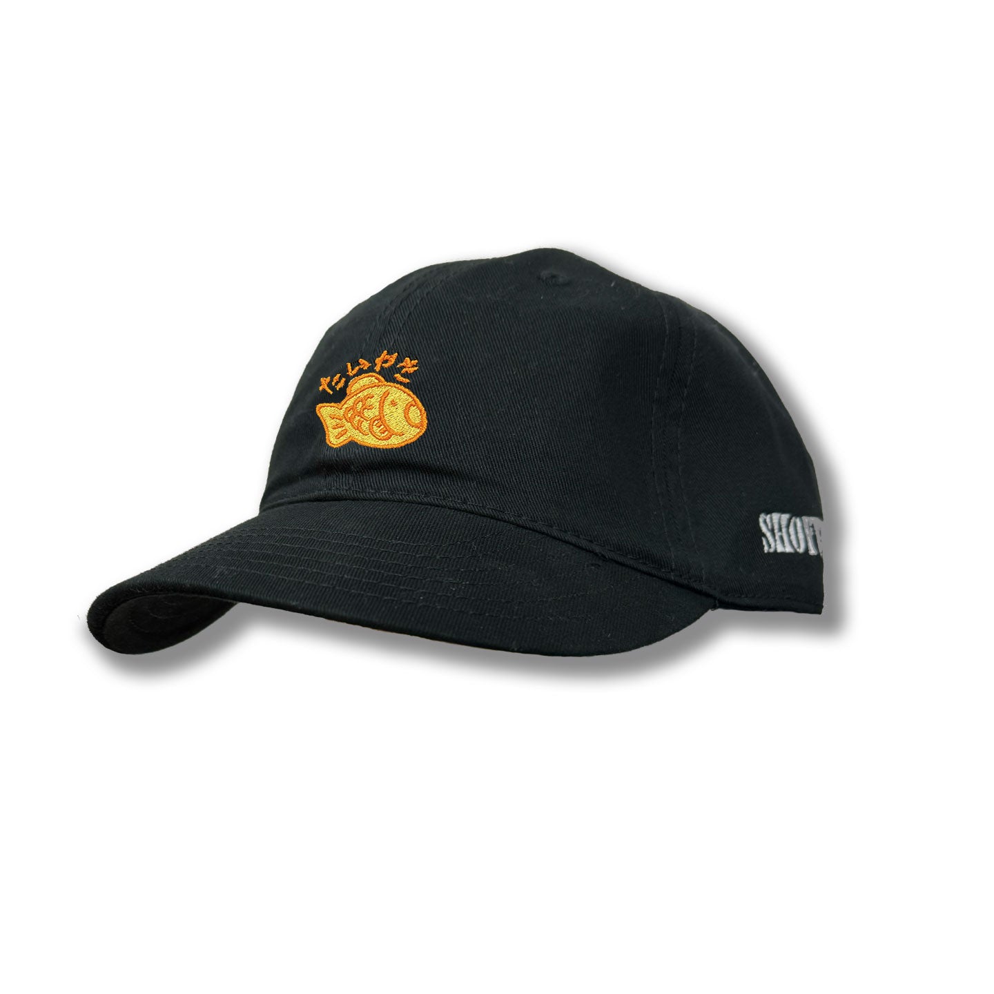 Taiyaki on Black Dad Hat