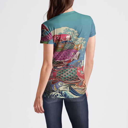 Koi Day Womens Tshirt