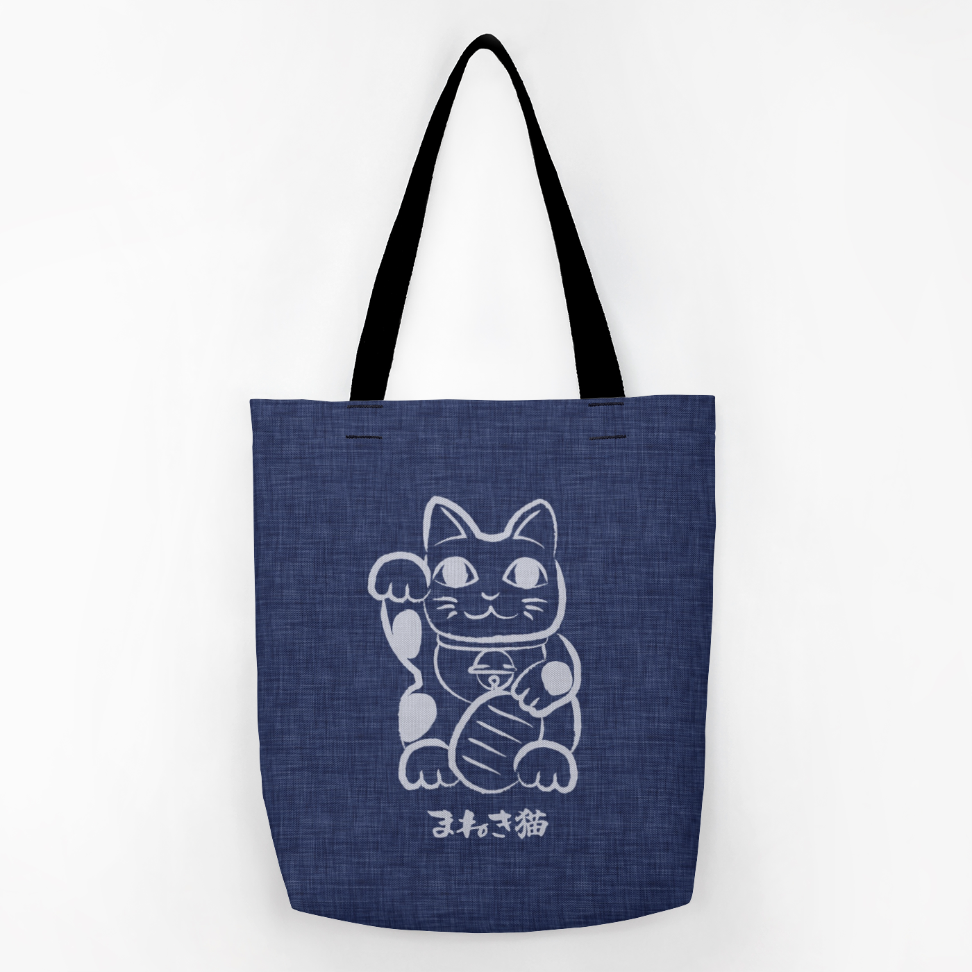 Lucky Cat Tote Bag