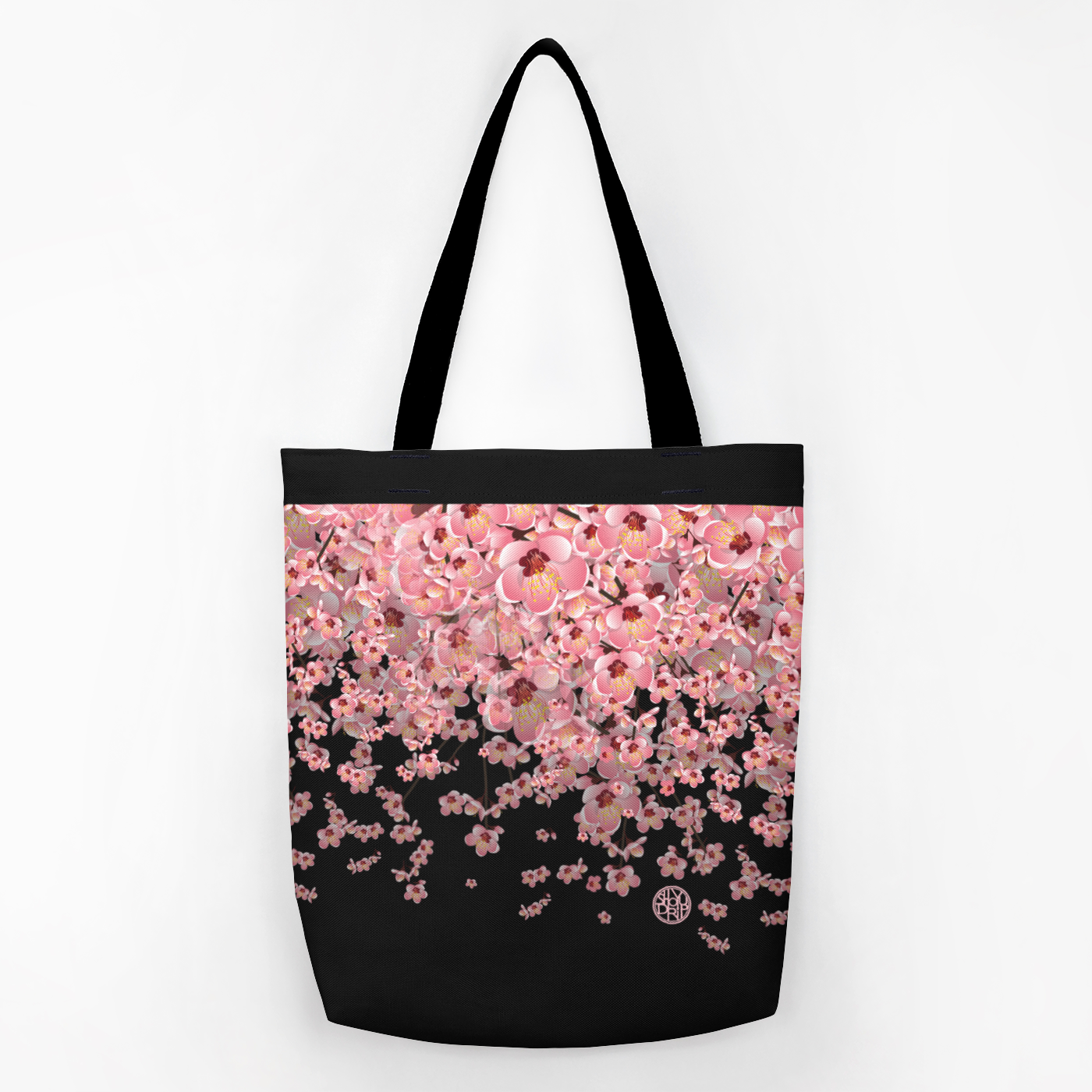 Plum Blossom Yoga Tote Bag