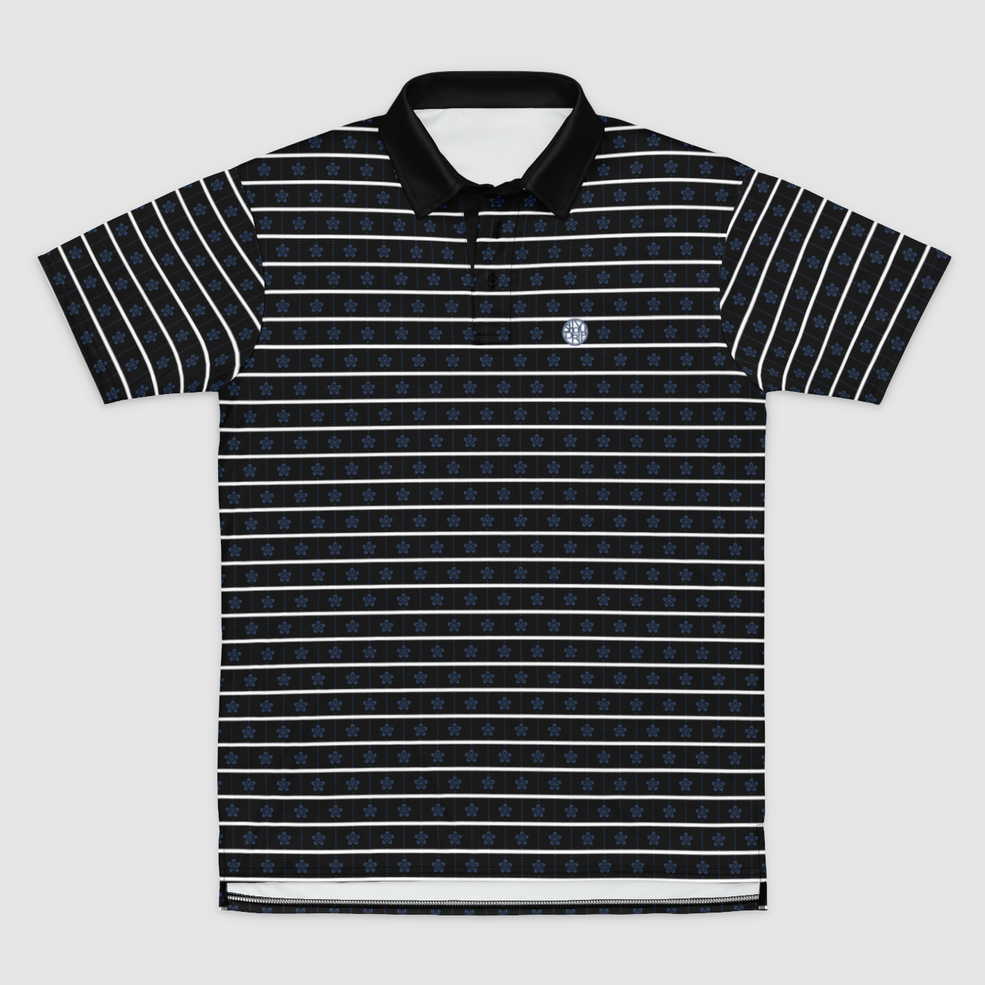 Between the Lines Mens Polo Shirt