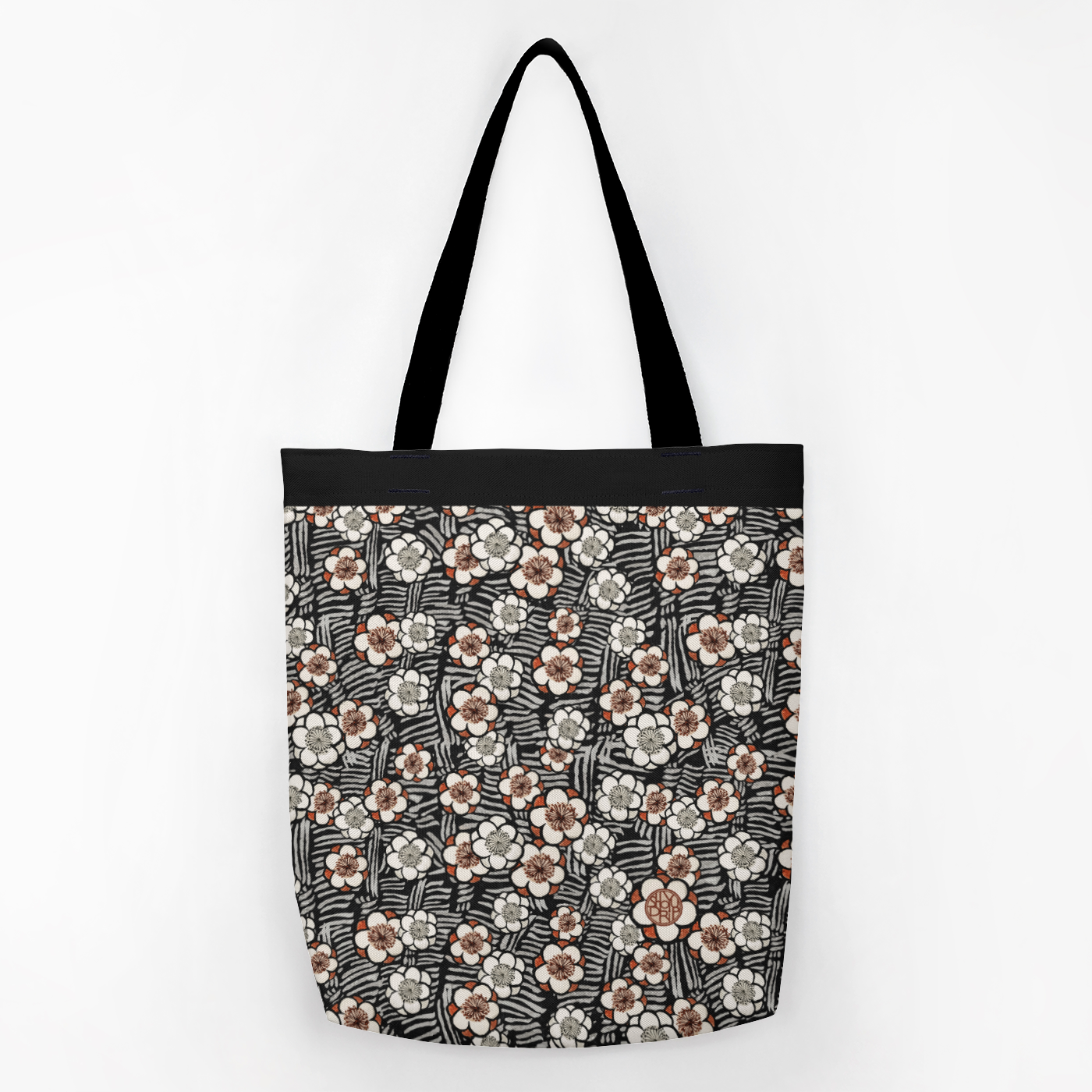 Retro Sakura  Tote Bag