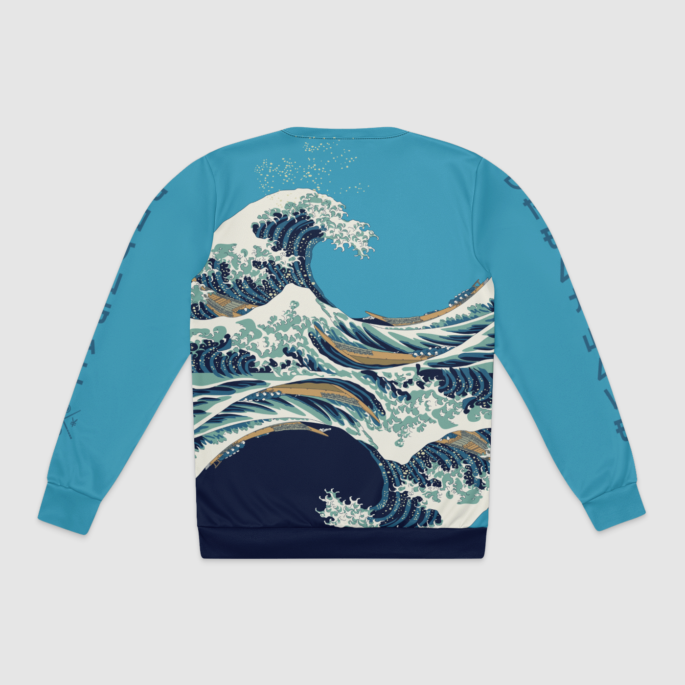 Great Wave Unisex Crew Sweatshirt