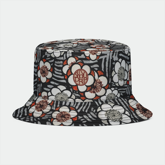 Retro Sakura Bucket Hat