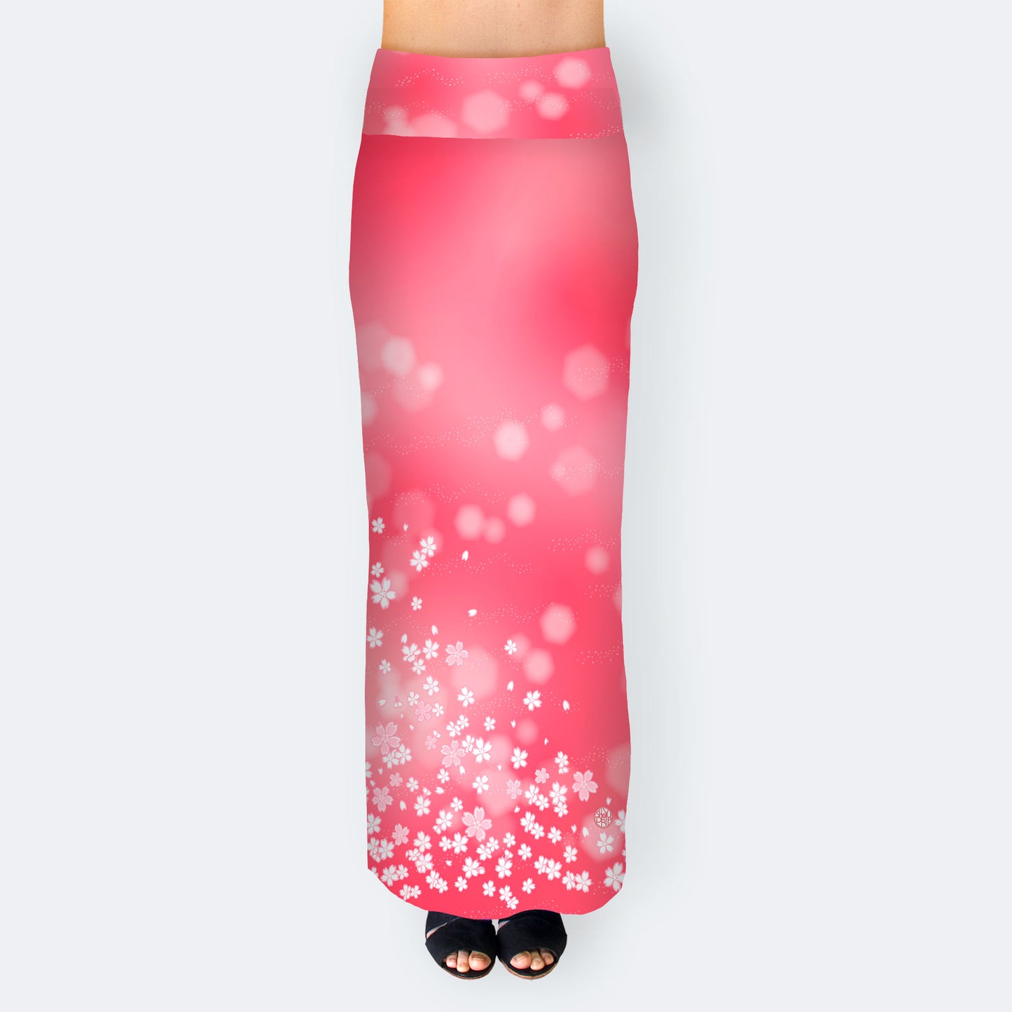 Kawaii Sakura Maxi Skirt