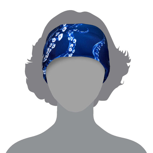 Blue Octo Headband