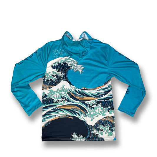 Great Wave Tshirt Hoodie