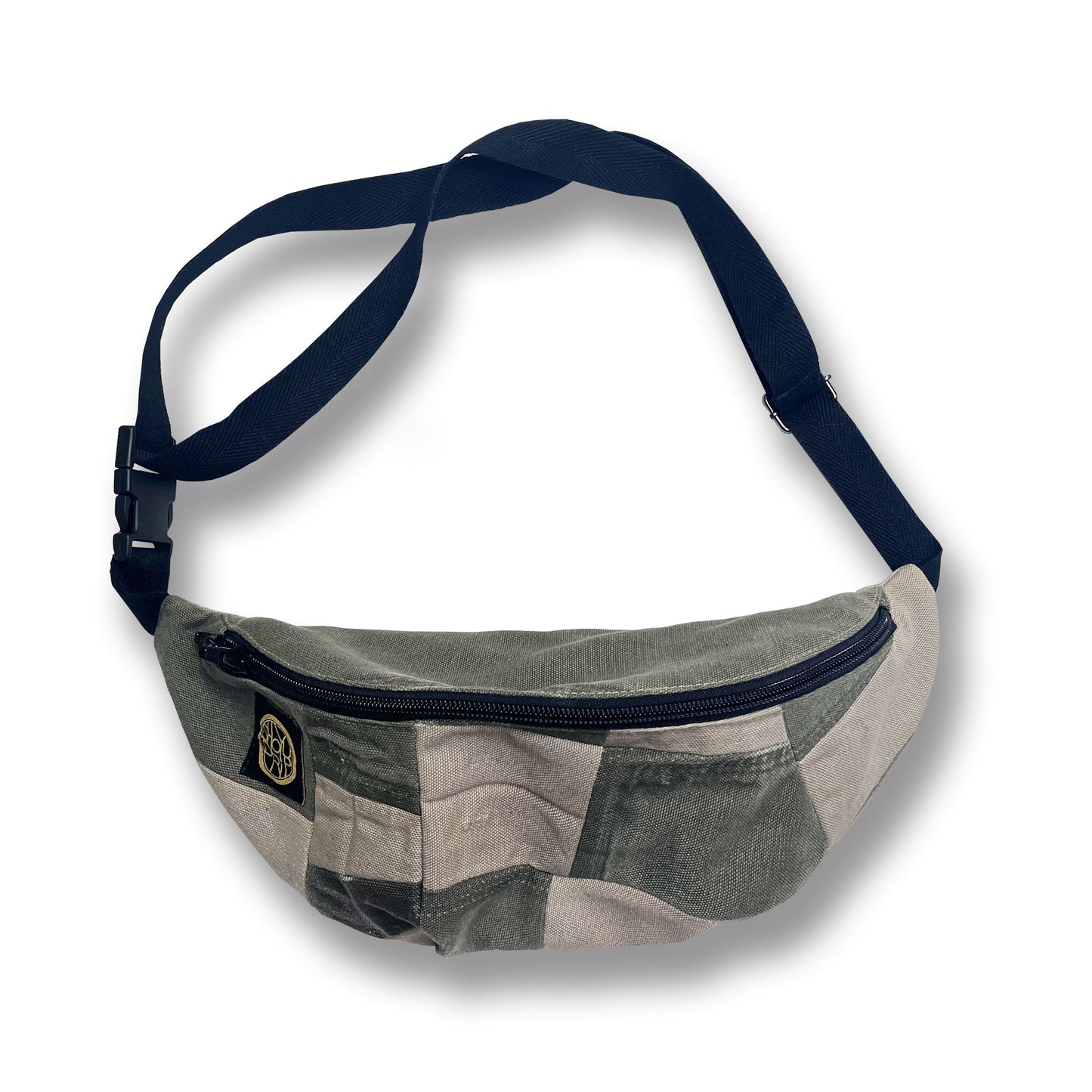 Olive and Grey Fanny Pack