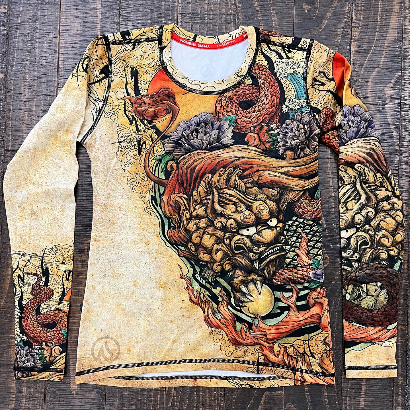INKnBURN Womens Rogue Foo Dog Pullover (Soft Colors)