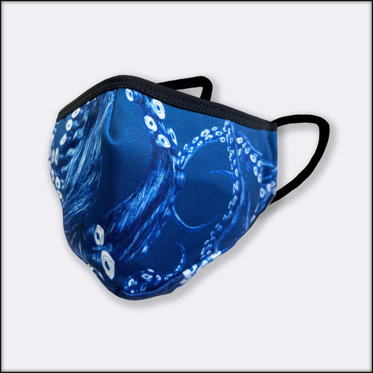 Blue Octo 3-Layer Mask