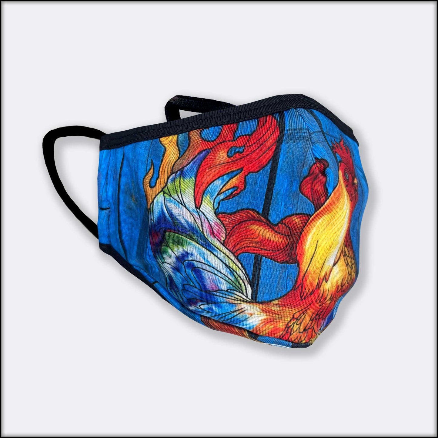 Fire Rooster 3-Layer Mask