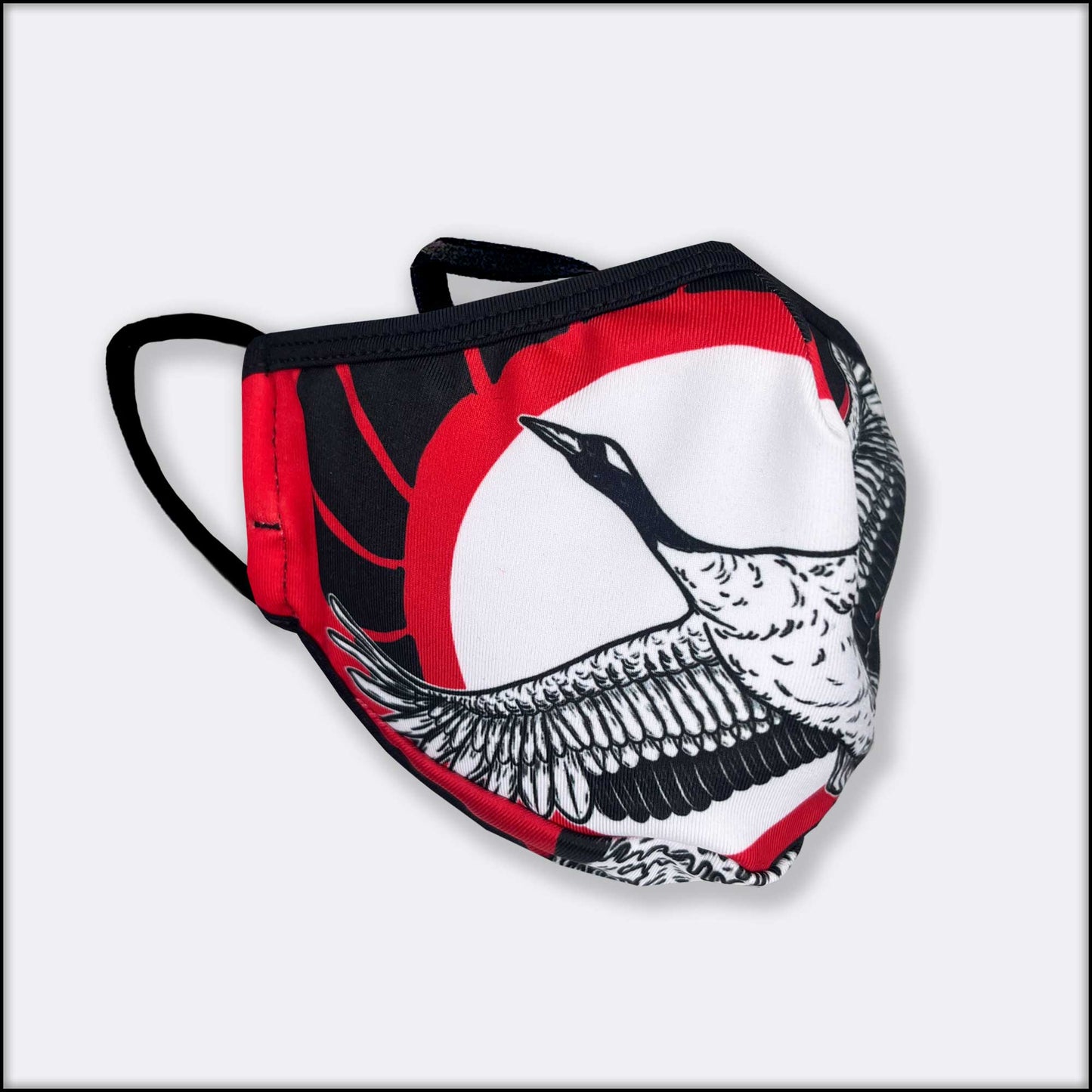 Moonlit Crane 3-Layer Mask