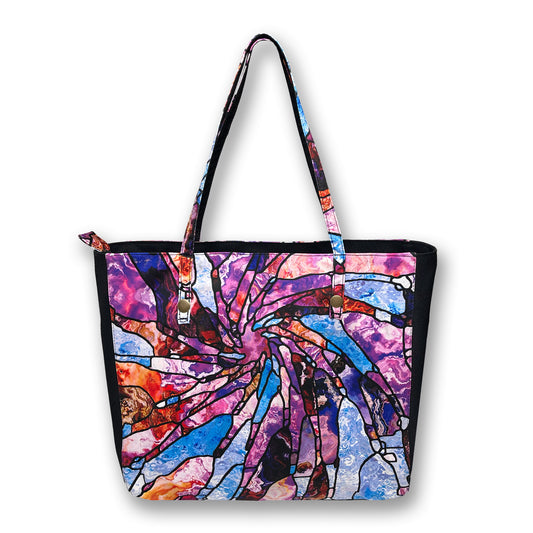 Stained Glass Shoulder Tote