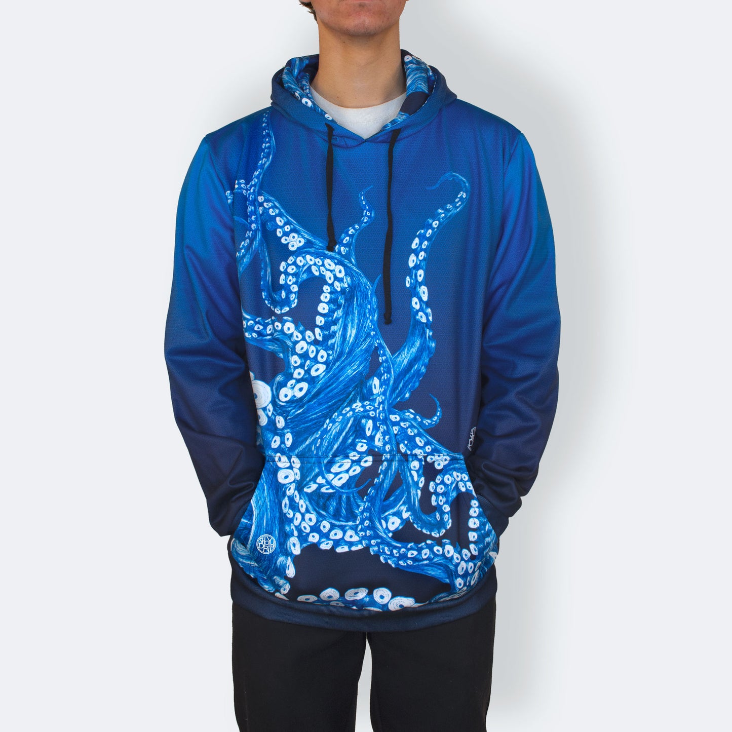 Octo Blue Unisex Pullover Hoodie
