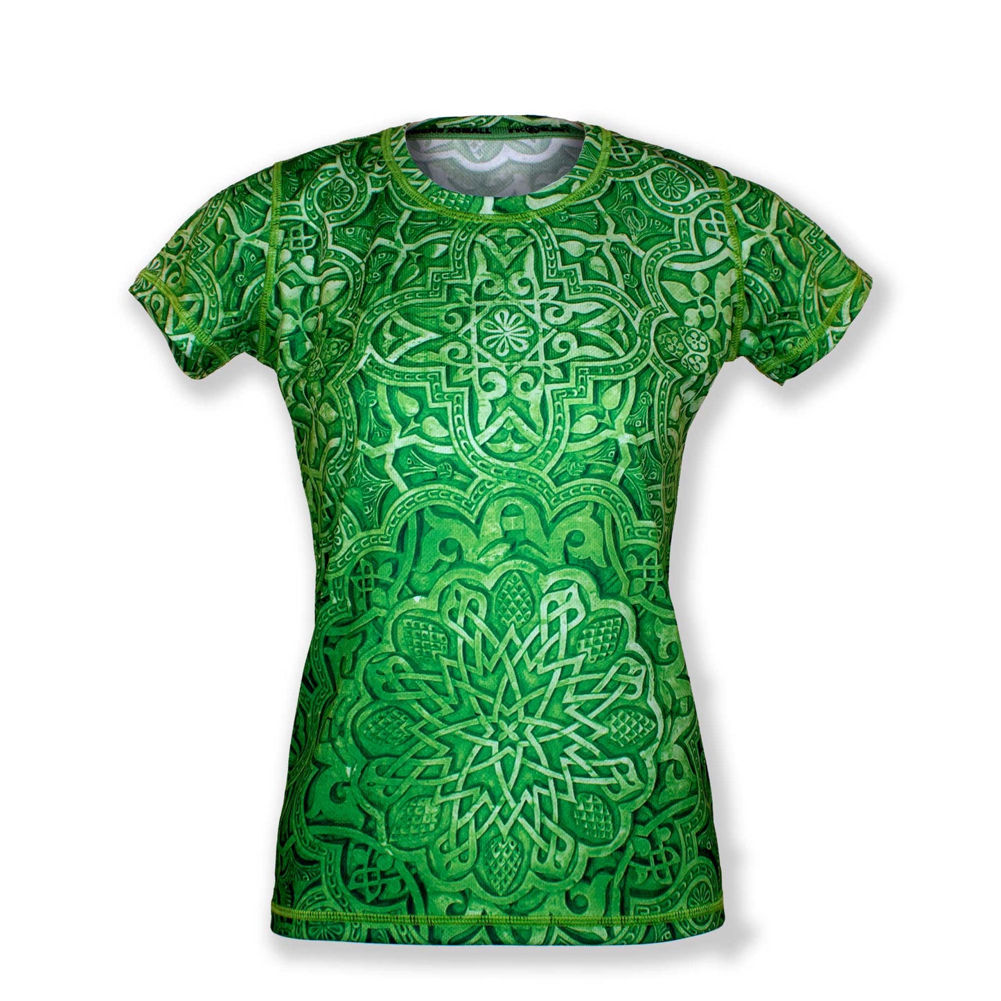 INKnBURN Women's Celtic Green Tech Shirt